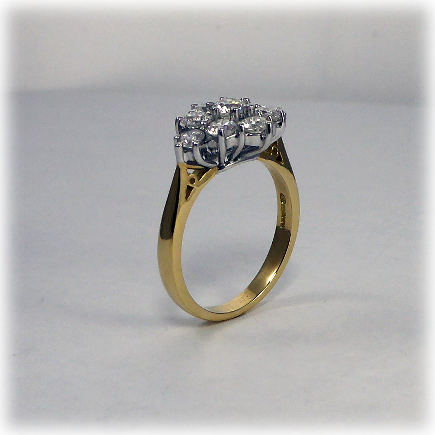 1.27ct Diamond Dress Ring, 18ct gold - Image 6