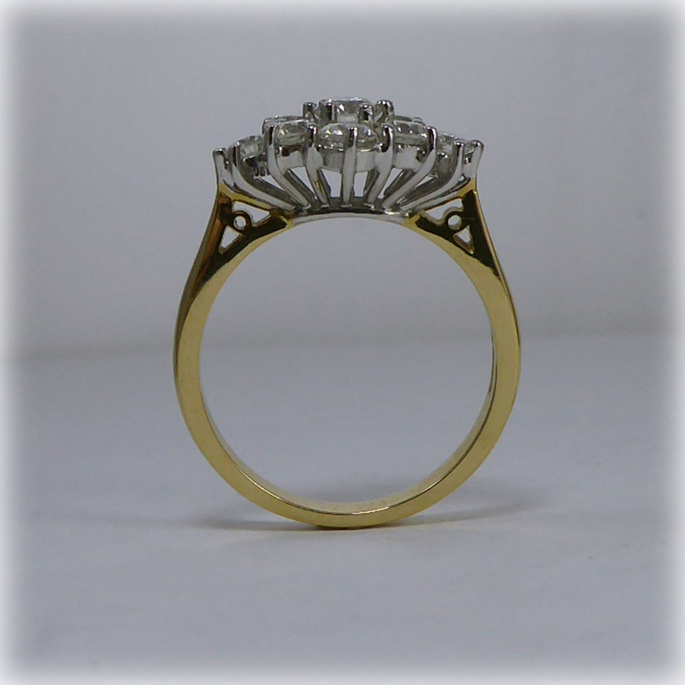 1.27ct Diamond Dress Ring, 18ct gold - Image 3