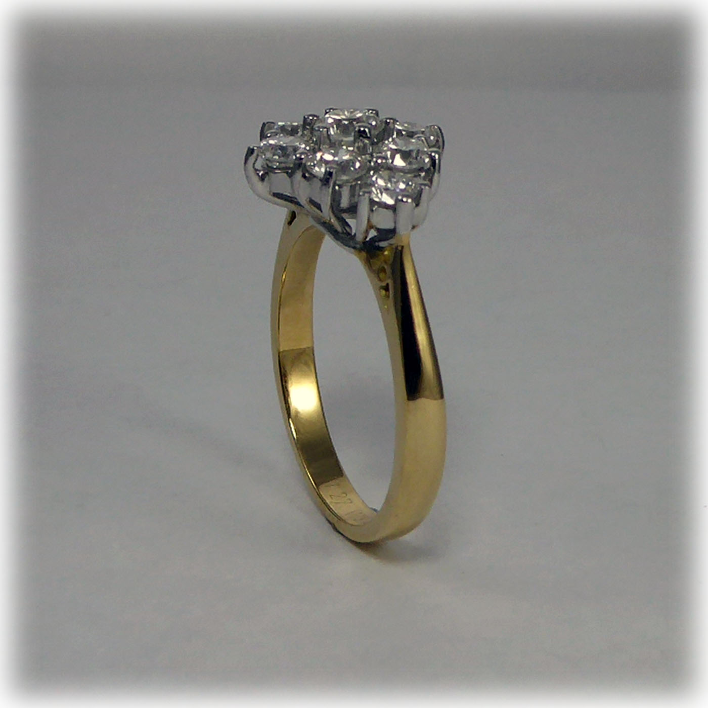 1.27ct Diamond Dress Ring, 18ct gold - Image 5