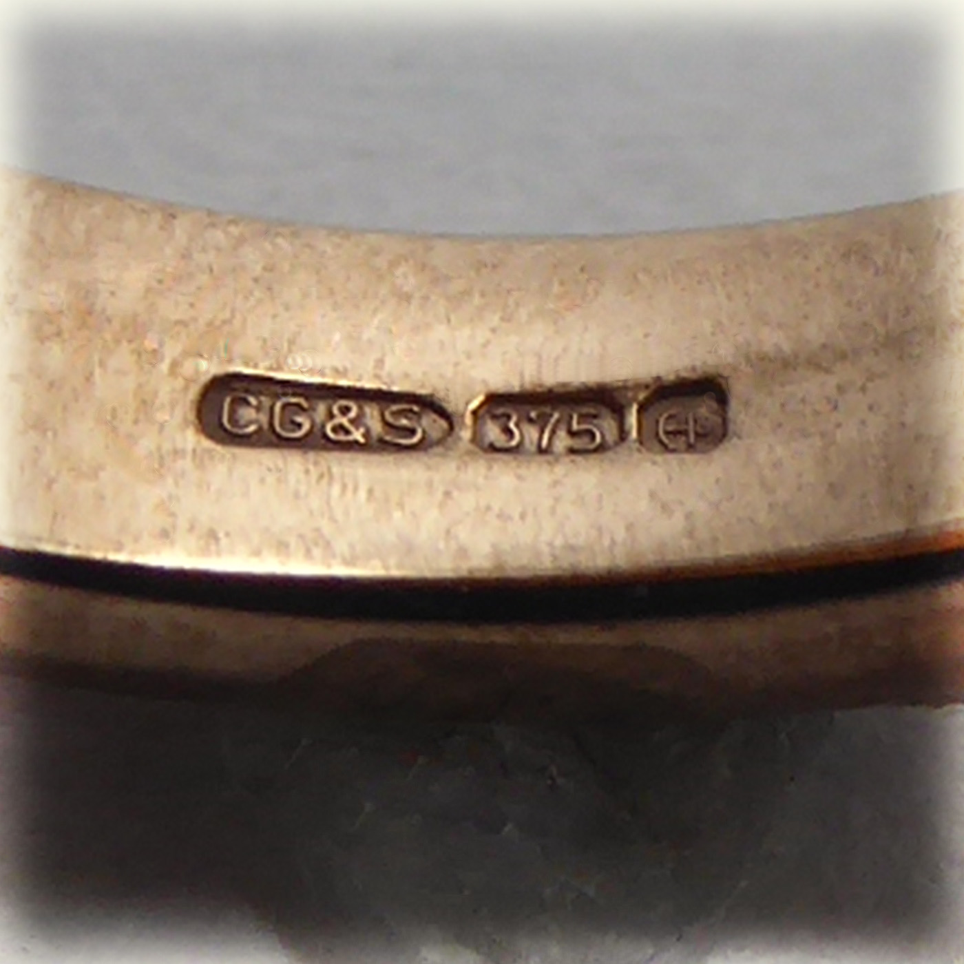 9ct Rose Gold Signet Ring - Image 7