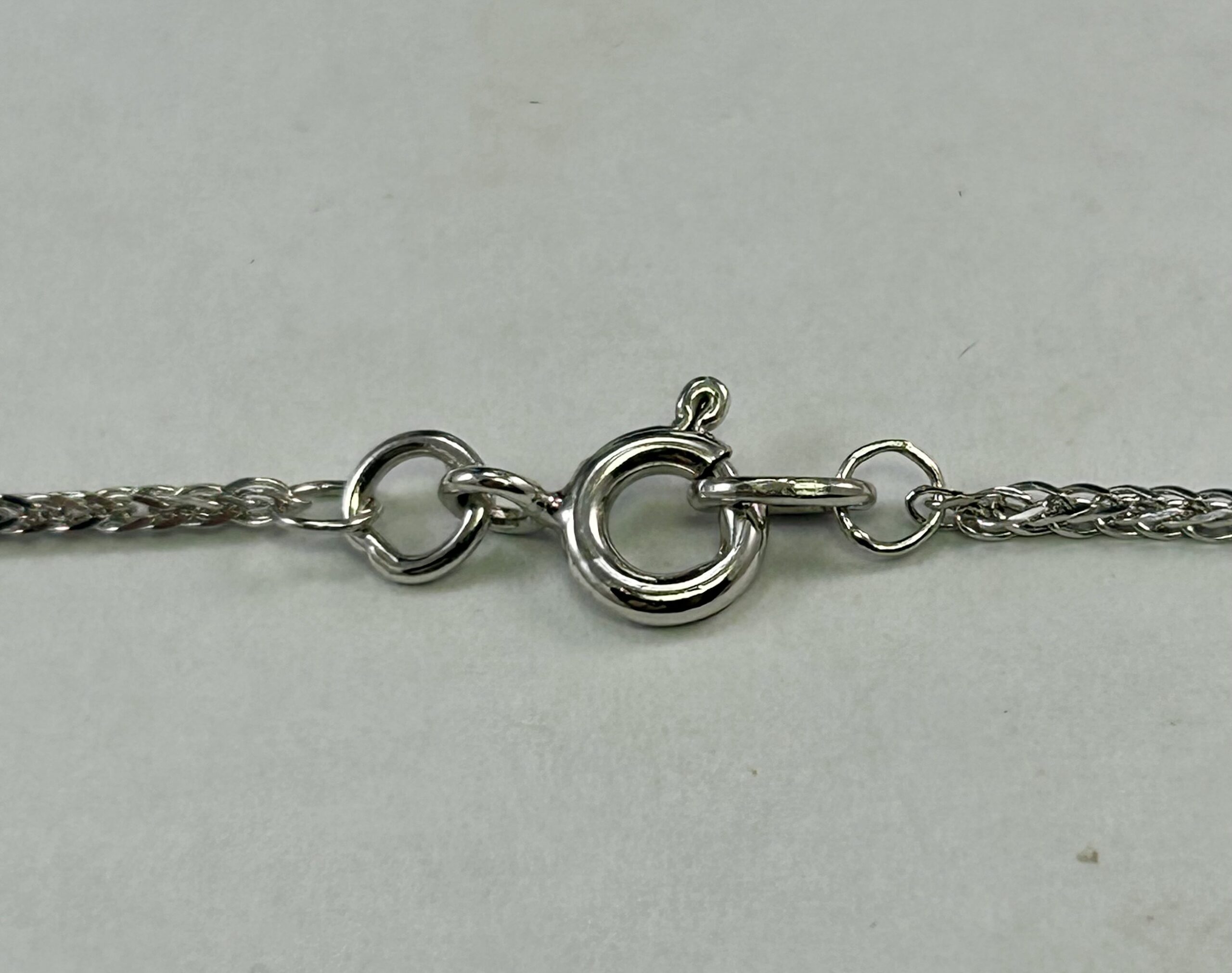9ct Aquamarine and Iolite vintage style necklet - Image 3